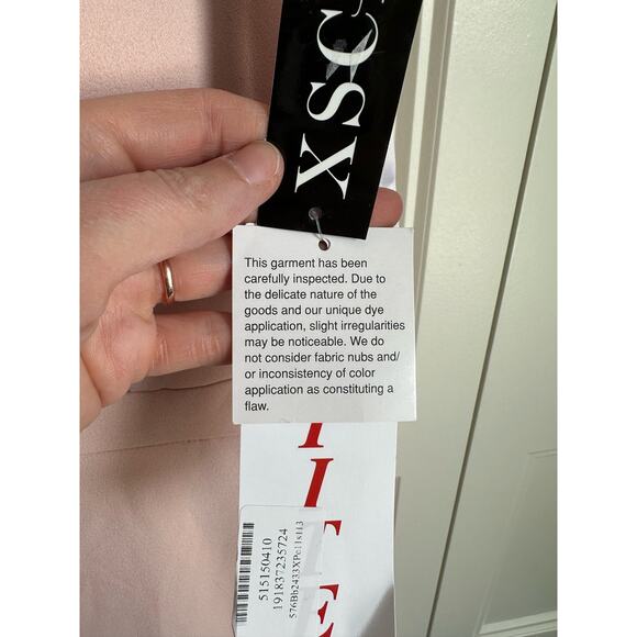 XSCAPE Illusion Stripe Mermaid Gown - Picture 12 of 16